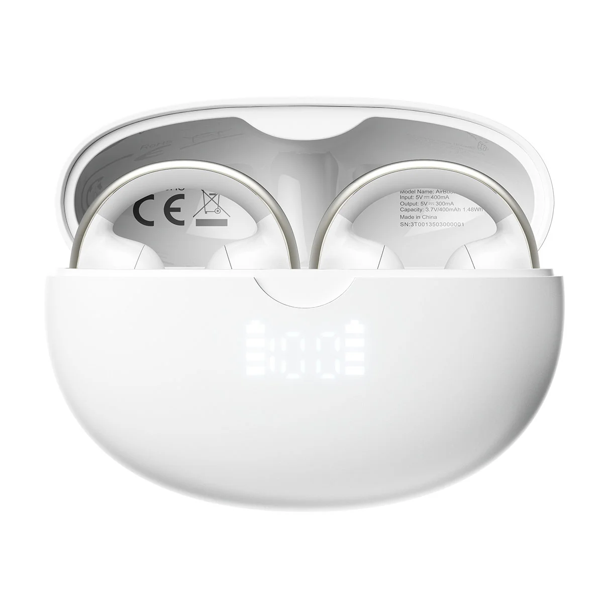 Blackview AirBuds 13 – Écouteurs Sans Fil TWS Bluetooth 5.4 – Driver 13 mm – IPX7 Étanchéité – Design Clip-On à Conduction d’Air - Image 8